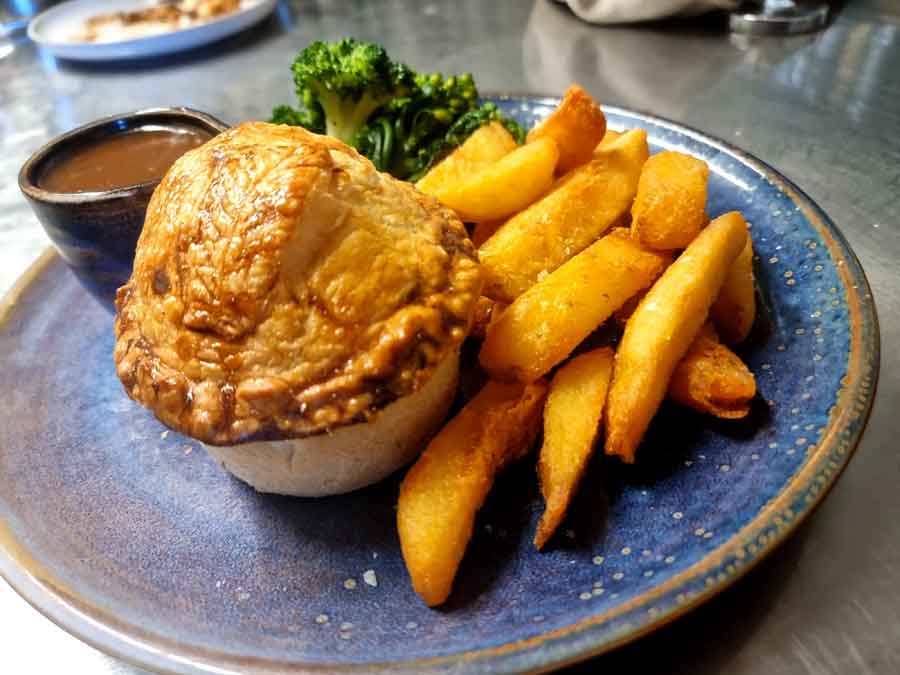 Homemade Pie of the day Kings Arms East Stour Dorset