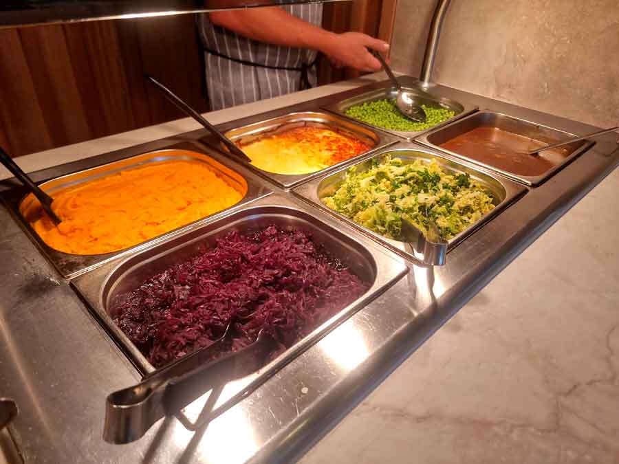 Carvery Veg Kings Arms East Stour Dorset